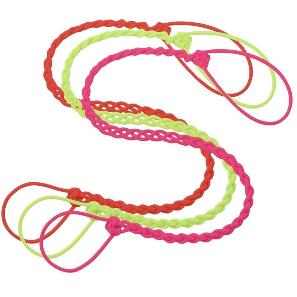 Soft Hair Ties 3 Pack Summer Glow No Damage Tangle Free for Active Use